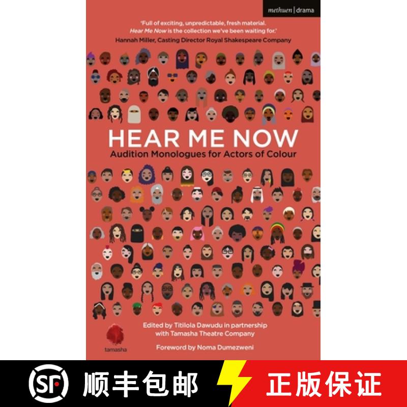 【3-4周达】Hear Me Now: Audition Monologues for Actors of Colour [9781350291607]