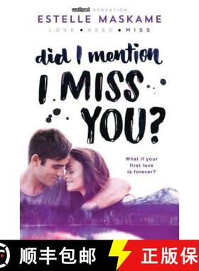 【3-4周达】Did I Mention I Miss You? [9781492632214]