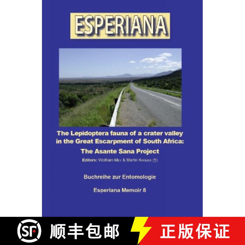 预订 Esperiana Memoir, Volume 8: The Lepidoptera fauna of a Crater Valley in the Great Escarpment of ... [9783982035710]