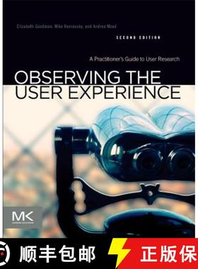 【3-4周达】Observing the User Experience: A Practitioner's Guide to User Research [9780123848697]