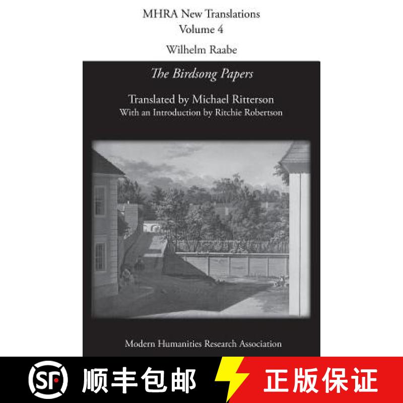 【2-3周达】Wilhelm Raabe: 'The Birdsong Papers' [9781781880364]