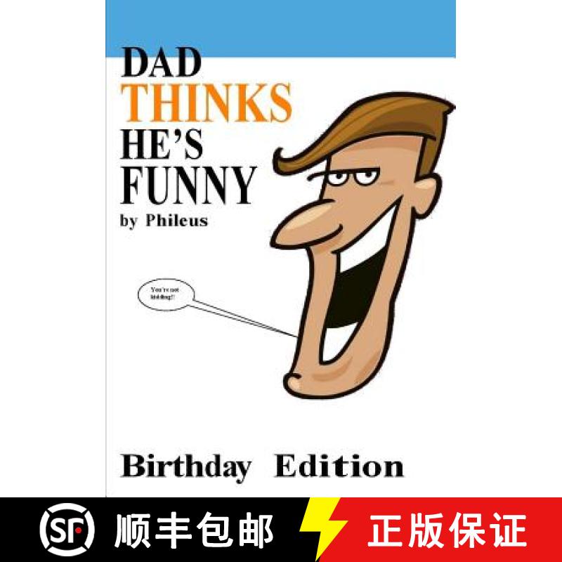 【3-4周达】Dad Thinks He's Funny [9781326273835]