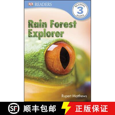 【3-4周达】DK Readers L3: Rain Forest Explorer [9781465420091]