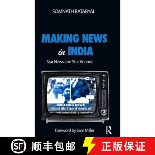 【3-4周达】精装 Making News in India : Star News and Star Ananda [9780415501637]