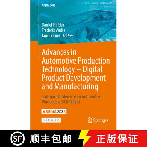 【3-4周达】精装 Advances in Automotive Production Technology – Digital Product Development and Manuf... [9783031888304]