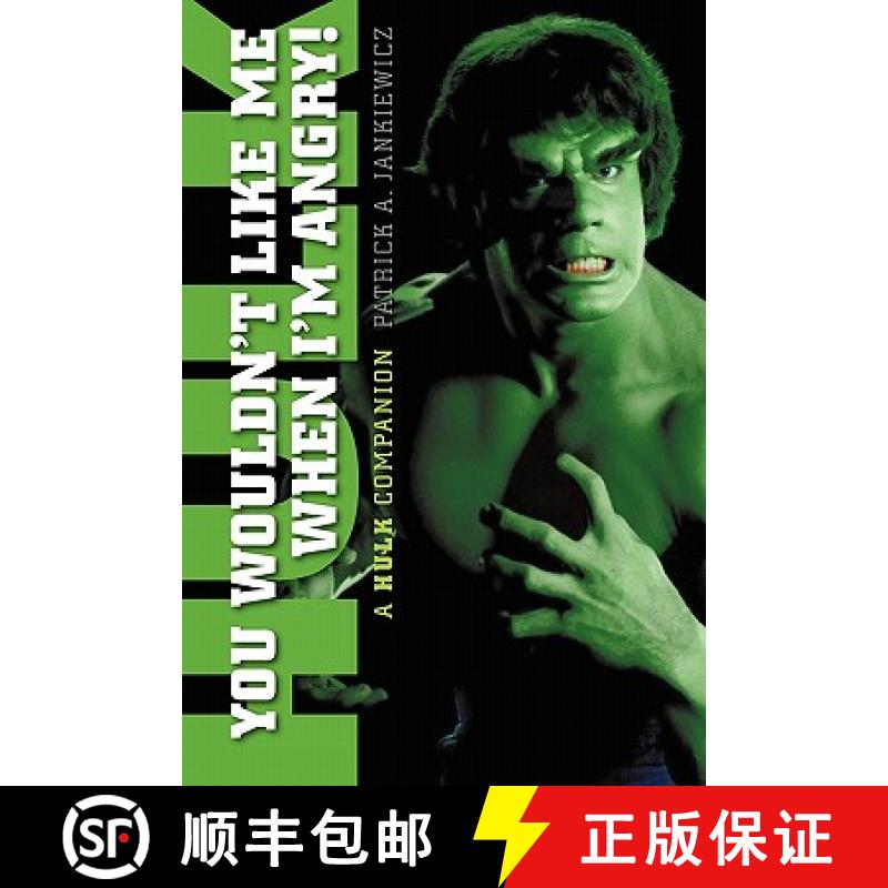 【2-3周达】You Wouldn't Like Me When I'm Angry: A Hulk Companion [9781593936501]
