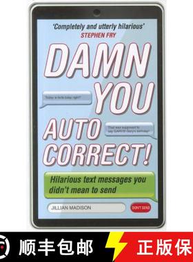 【3-4周达】Damn You, Autocorrect! [9780753540084]