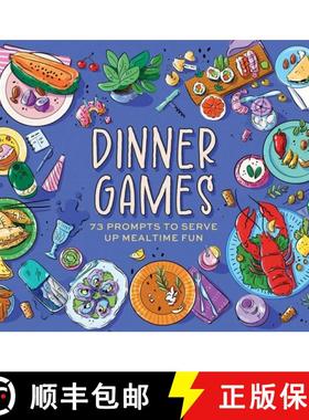 【3-4周达】Dinner Games: 73 Prompts to Serve Up Mealtime Fun [9798886635232]