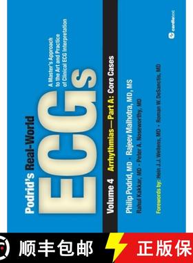 预订 Podrid's Real-World ECGs: Volume 4A, Arrhythmias [Core Cases] [9781935395027]