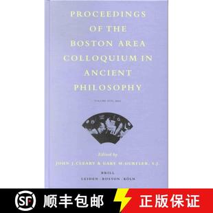 Boston Proceedings the 2001 预订 XVII Area Philosophy Ancient Colloquium 9789004126886 Volume