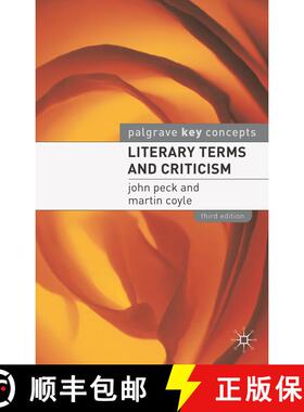 【3-4周达】Literary Terms and Criticism [9780333962589]