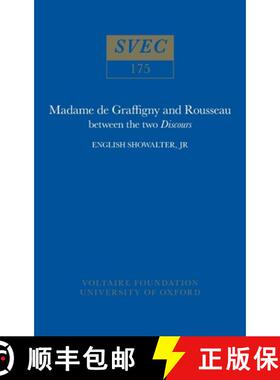 【3-4周达】Madame de Graffigny and Rousseau: between the two Discours [9780729401135]