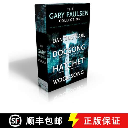 【3-4周达】The Gary Paulsen Collection (Boxed Set): Dancing Carl; Dogsong; Hatchet; Woodsong (Boxed Set) [9781442497788]
