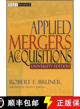 【3-4周达】Applied Mergers And Acquisitions University Edition [Wiley金融] [9780471395348]