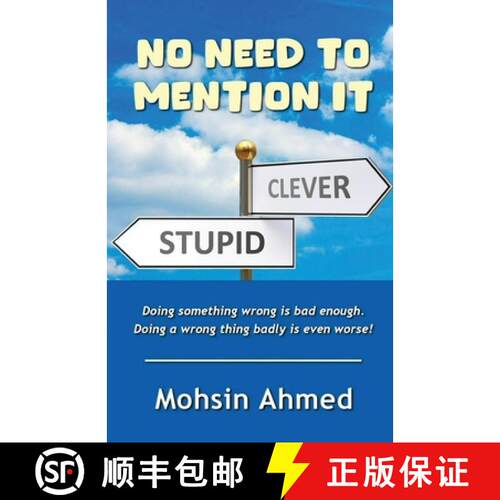 【3-4周达】No Need To Mention It [9781916596023]