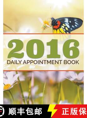 【3-4周达】2016 Daily Appointment Book [9781681277370]