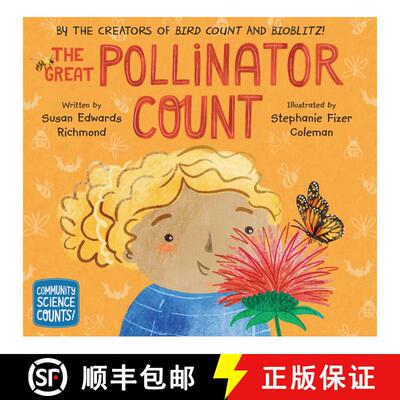 【3-4周达】精装 The Great Pollinator Count [9781682636084]