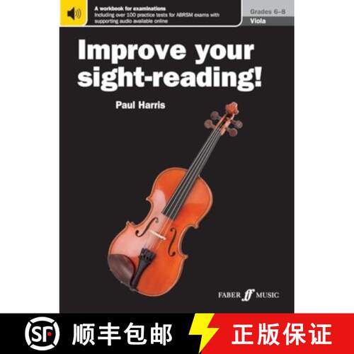 【3-4周达】Improve Your Sight-Reading! Viola Grades 6-8 [9780571543274]