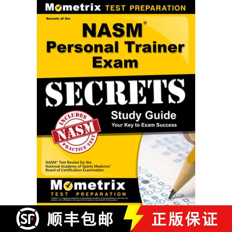预订 NASM Personal Trainer Exam Study Guide: NASM Test Review for the National Academy of Sports Medi... [9781610721905]