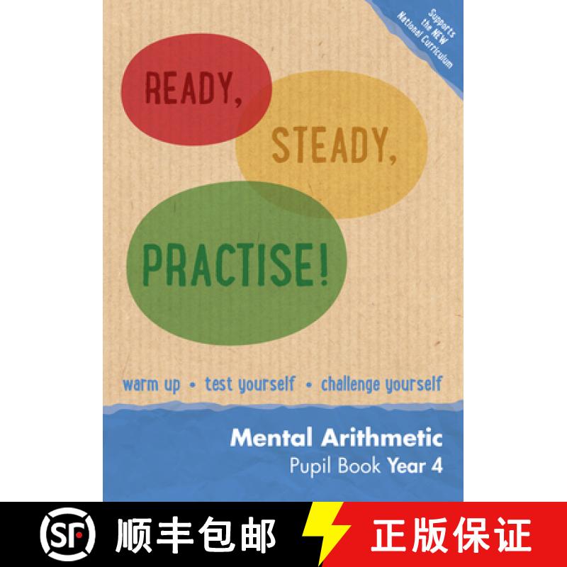 【2-3周达】Ready, Steady, Practise! - Year 4 Mental Arithmetic Pupil Book: Maths Ks2 [9780008161231]