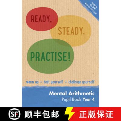 【3-4周达】Ready, Steady, Practise! - Year 4 Mental Arithmetic Pupil Book: Maths Ks2 [9780008161231]