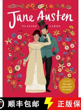 【3-4周达】Jane Austen Playing Cards: Rediscover 5 Regency Card Games [9781913947187]