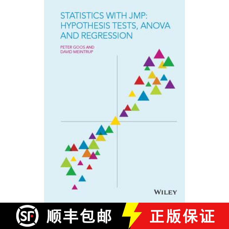 【3-4周达】Statistics With Jmp - Hypothesis Tests, Anova And Regression [Wiley统计学] [9781119097150]