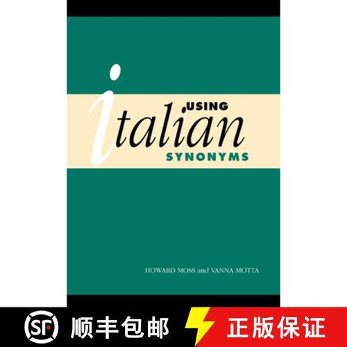 【3-4周达】Using Italian Synonyms [9780521475730]