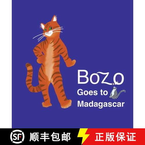 【3-4周达】精装 Bozo Goes to Madagascar [9781649457486]
