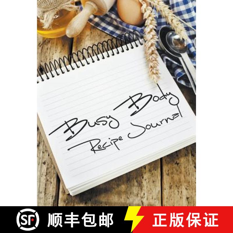 【3-4周达】Busy Body Recipe Journal [9781681273440]