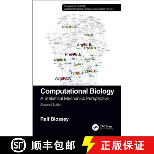 【3-4周达】精装 Computational Biology : A Statistical Mechanics Perspective, Second Edition [9781138587861]