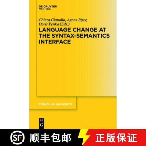 【3-4周达】Language Change at the Syntax-Semantics Interface [9783110488074]