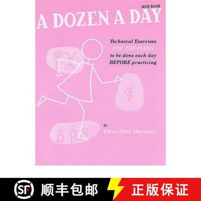 【3-4周达】A Dozen A Day Mini Book [9780711960183]