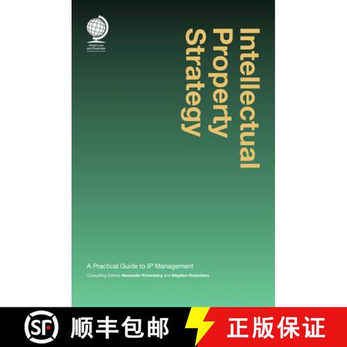 【3-4周达】精装 Intellectual Property Strategy : A Practical Guide to IP Management [9781911078074]