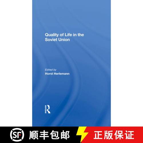 【3-4周达】Quality of Life in the Soviet Union [9780367284886]