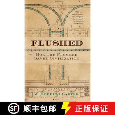 【3-4周达】Flushed: How the Plumber Saved Civilization [9780743474092]