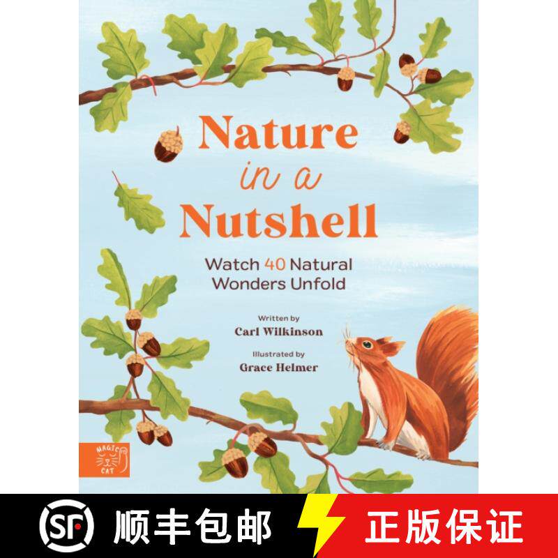 【3-4周达】Nature in a nutshell: Watch 40 Natural Wonders Unfold [9781915569004]