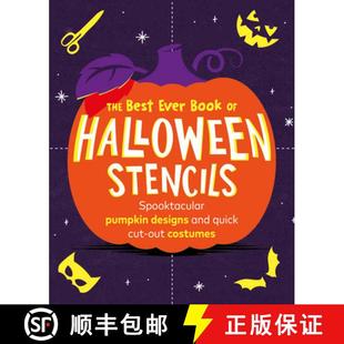 Ever Halloween Best pumpkin 9781529913132 Spooktacular Book 4周达 Pumpkin Stencils desig... Carving