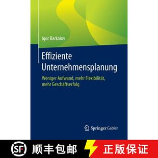 【3-4周达】Effiziente Unternehmensplanung : Weniger Aufwand, mehr Flexibilität, mehr Geschäftserfol... [9783658068387]
