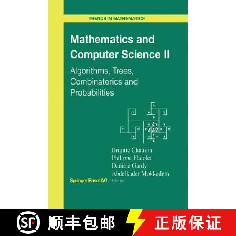 【3-4周达】Mathematics and Computer Science II : Algorithms, Trees, Combinatorics and Probabilities [9783034894753]