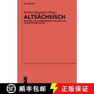 Literatur Beiträge 9783111339184 Kultur Und Sprache Altniederdeutschen Zur Altsächsisch 预订