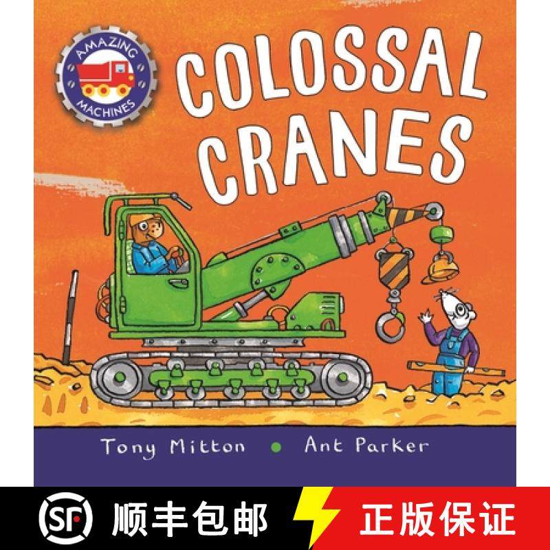 【3-4周达】Amazing Machines: Colossal Cranes [9780753476536]