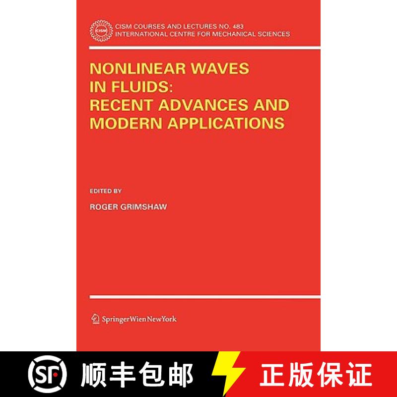 【3-4周达】Nonlinear Waves in Fluids: Recent Advances and Modern Applications [9783211252598]