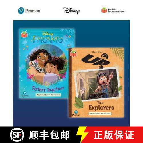 【3-4周达】Pearson Bug Club Disney Year 2 Pack E, including Gold and Lime book band readers; Encanto:... [9781292720517]