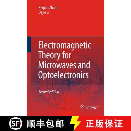 【3-4周达】精装 Electromagnetic Theory for Microwaves and Optoelectronics (2nd ed. 2008) [9783540742951]