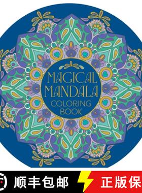 预订 Magical Mandala Coloring Book: 45 Meditative Mandala Designs [9781398861275]