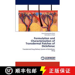 Characterization 9783659112584 Formulation Diclofenac and Patches 预订 Transdermal