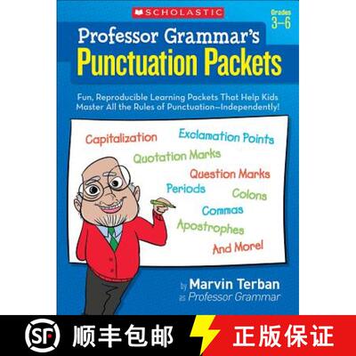 【3-4周达】Professor Grammar's Punctuation Packets: Fun, Reproducible Learning Packets That Help Kids... [9780545204590]