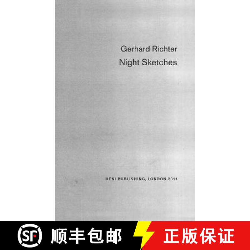 【3-4周达】Gerhard Richter: Night Sketches [9780956404152]