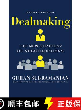 【3-4周达】Dealmaking: The New Strategy of Negotiauctions [9780393358391]